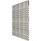 Ekena Millwork 19 5/8in. W x 19 5/8in. H Stacked EnduraWall Decorative 3D Wall Panel Covers 2.67 Sq. Ft. WP20X20SDAMB - alternate 4